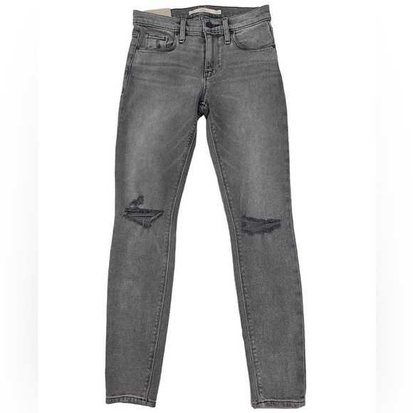 HUDSON Nico Mid-Rise Super Skinny Ankle Deconstructed Jean Size 25 - Picture 3 of 16